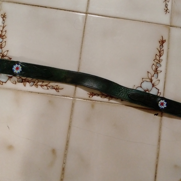 Silver Creek beaded belt VTG - Picture 2 of 12